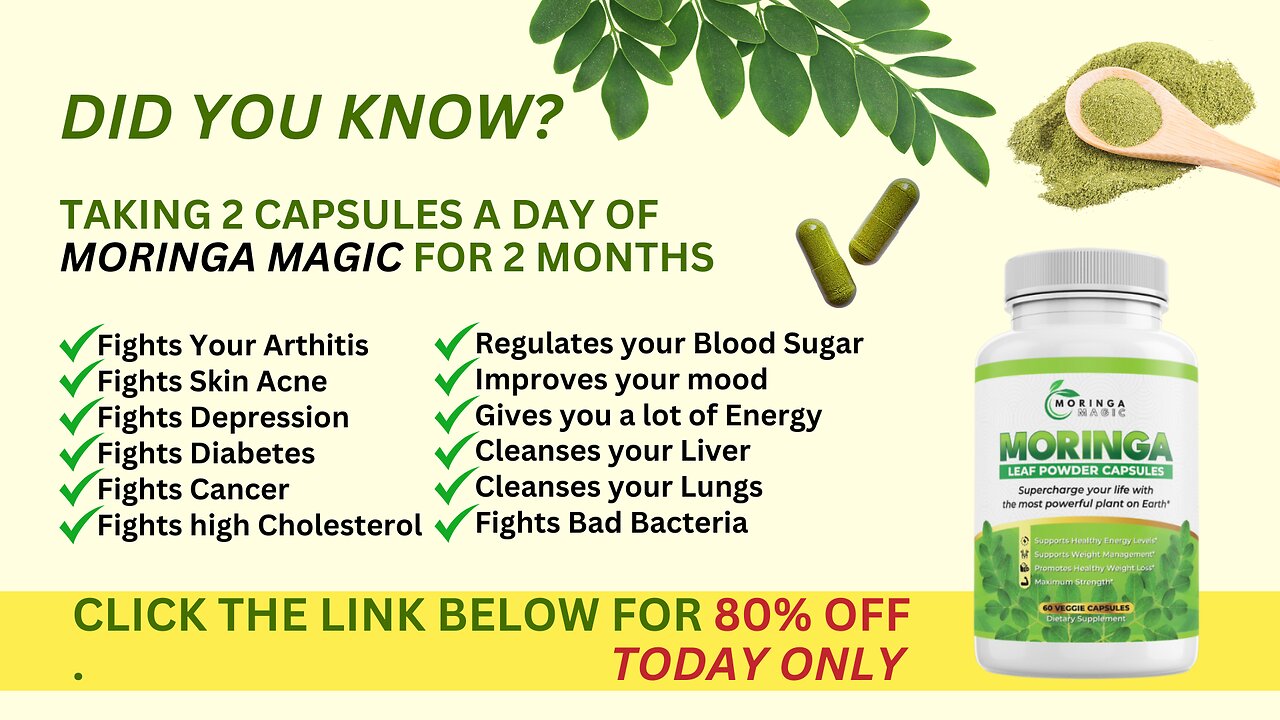 Moringa || The God's gift for us || Moringa benefit old ones to young ones. Reverse Ageing | Vit-A,B