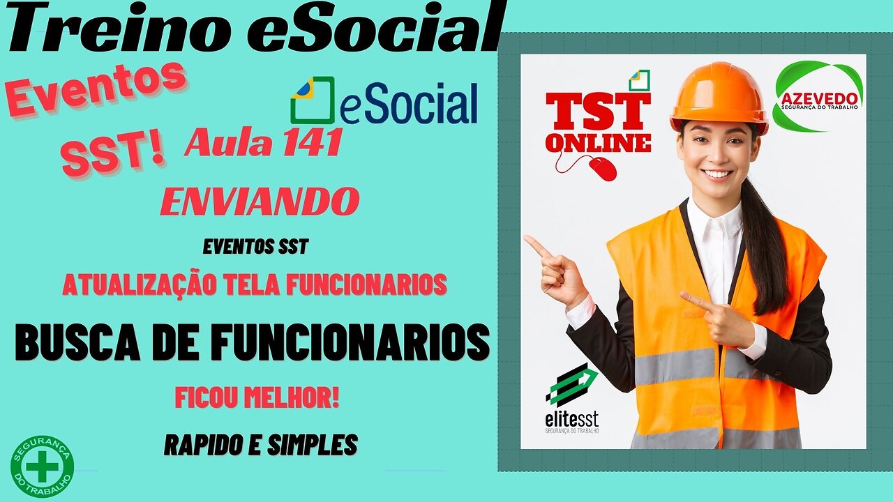 Aula 141 Atualização Busca Tela Funcionários l Tstonline Sistemas Software SST