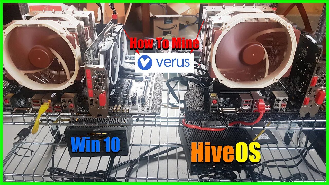 How To CPU Mine Verus Coin / HiveOS / Windows 10