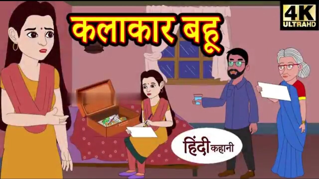 कलाकार बहू | Hindi Kahani | Moral Stories | Story | Storytime | Bedtime Stories | Khani