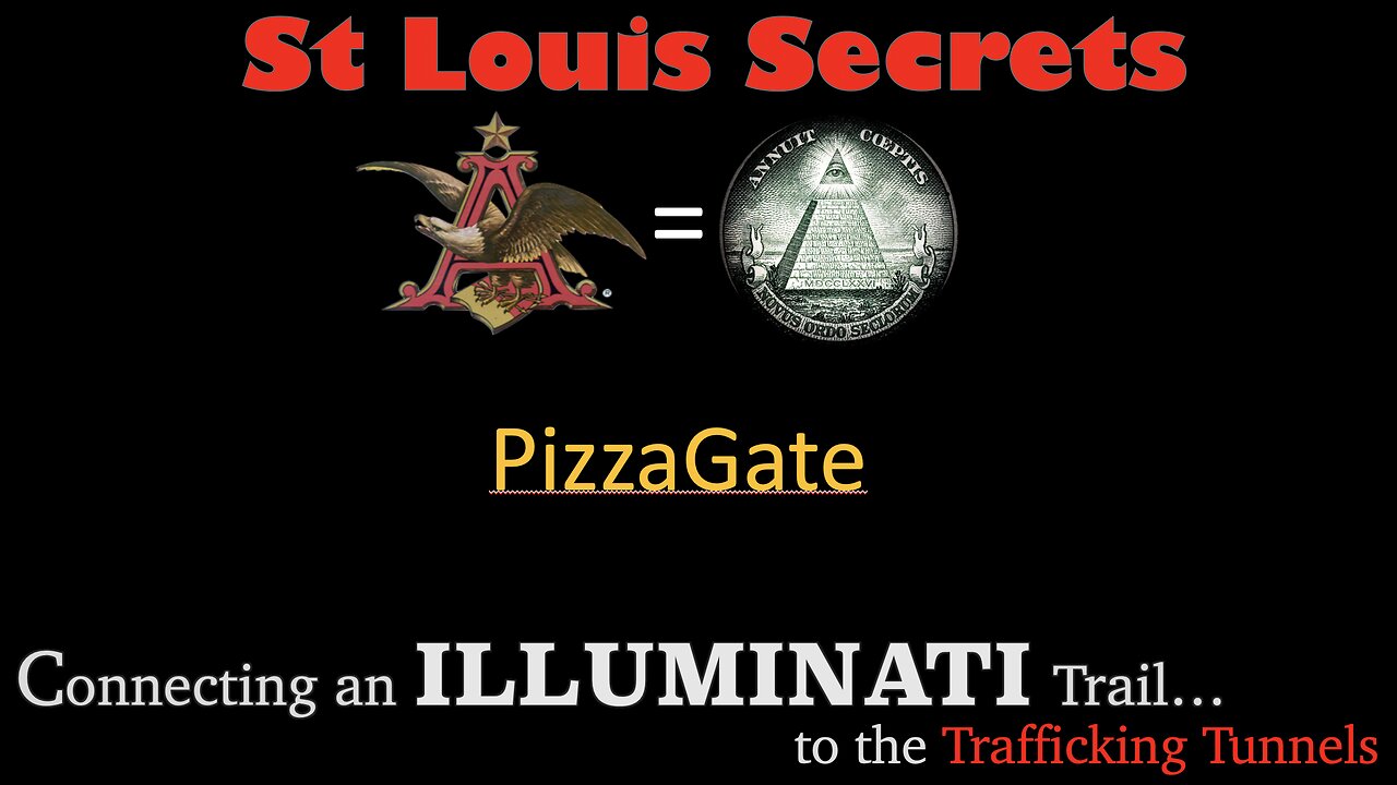 St Louis Secrets- Pt 6- PizzaGate Connection to the City Museum & Illuminati Beer Tunnels