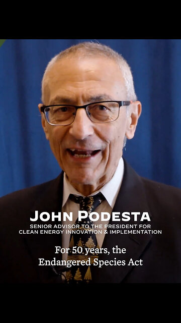The White House posted this video, led by John Podesta