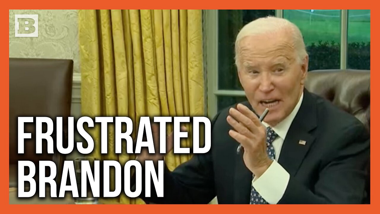 Frustrated Brandon! Biden Complains About Difficulty of Helping Hurricane Victims