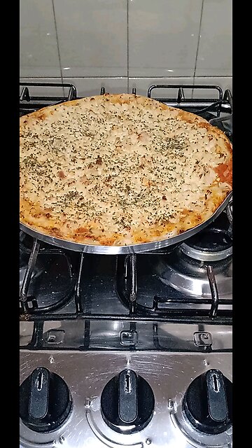 pizza cake bread food