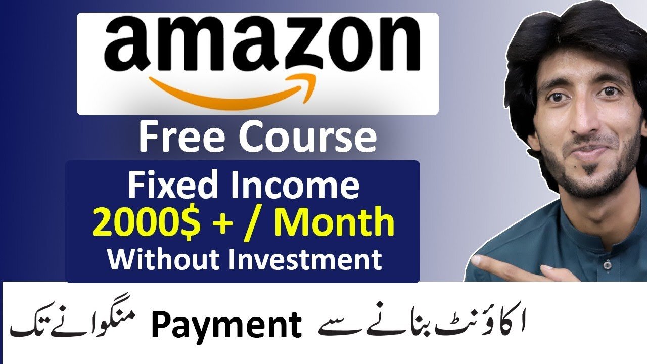 How to earn money from Amazon Associate, Amazon Affiliate marketing from Pakistan without investment