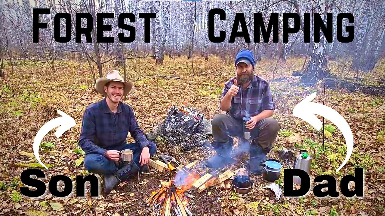 CAMP IN THE RUSSIAN FOREST