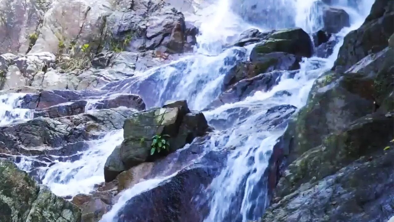 Relax by the waterfall #Shorts