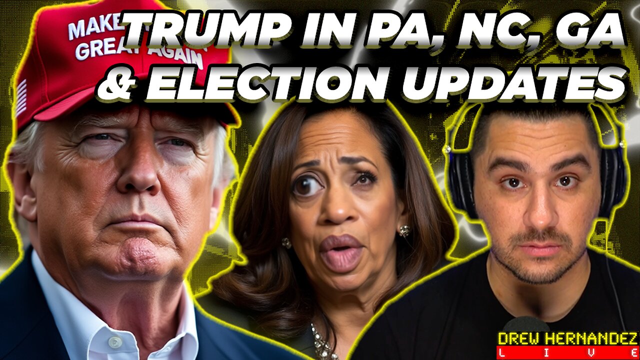 TRUMP RALLY PA, NC, GA & ELECTION HOME STRETCH UPDATES