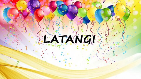 Happy Birthday to Latangi - Birthday Wish From Birthday Bash