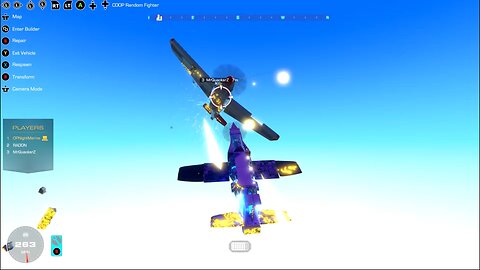 3 Plane Random Dogfight | TrailMakers