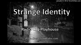 Strange Identity - Radio City Playhouse - Harry W. Junkin - Jan Minor