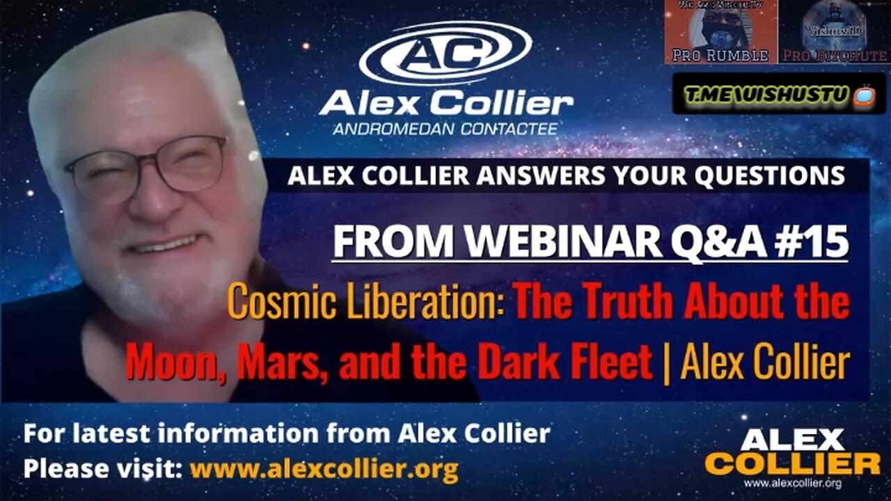 Alex Collier: The Truth About The Moon, Mars, And Dark Fleet... #VishusTv 📺