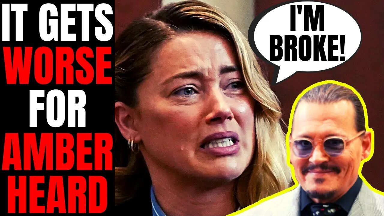 Amber Heard Is DESPERATE And Broke, Her Lawyer EMBARRASSED By Media After Losing To Johnny Depp!