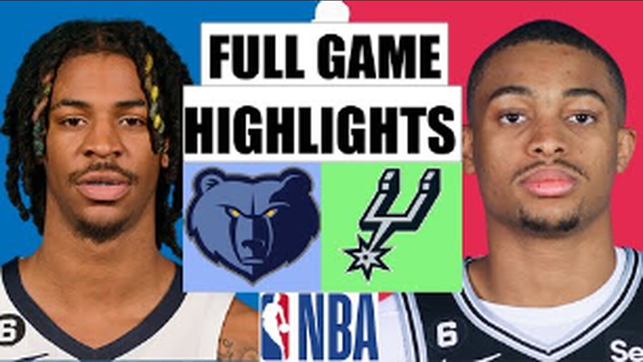 San Antonio Spurs vs Memphis Grizzlies FULL Game Highlight | Nov 09 | 2022 NBA Regular Season