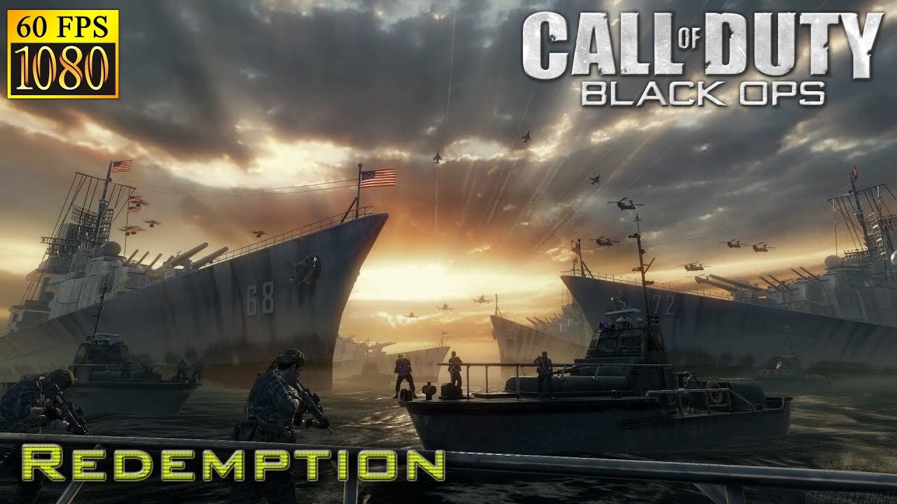 Call of Duty: Black Ops Walkthrough Part 15 Mission 15 Redemption Ultra Settings [4K UHD]