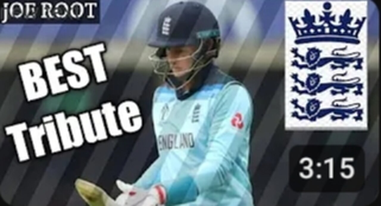 Joe Root Best Tribute Ever Video 😍❤️❤️