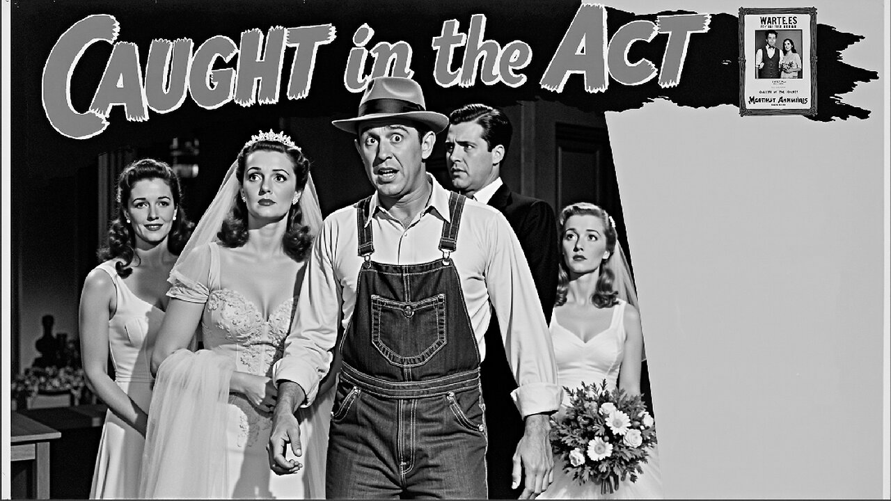 CAUGHT IN THE ACT (1941) Henry Armetta, Iris Meredith & Robert Baldwin | Comedy , Crime | B&W