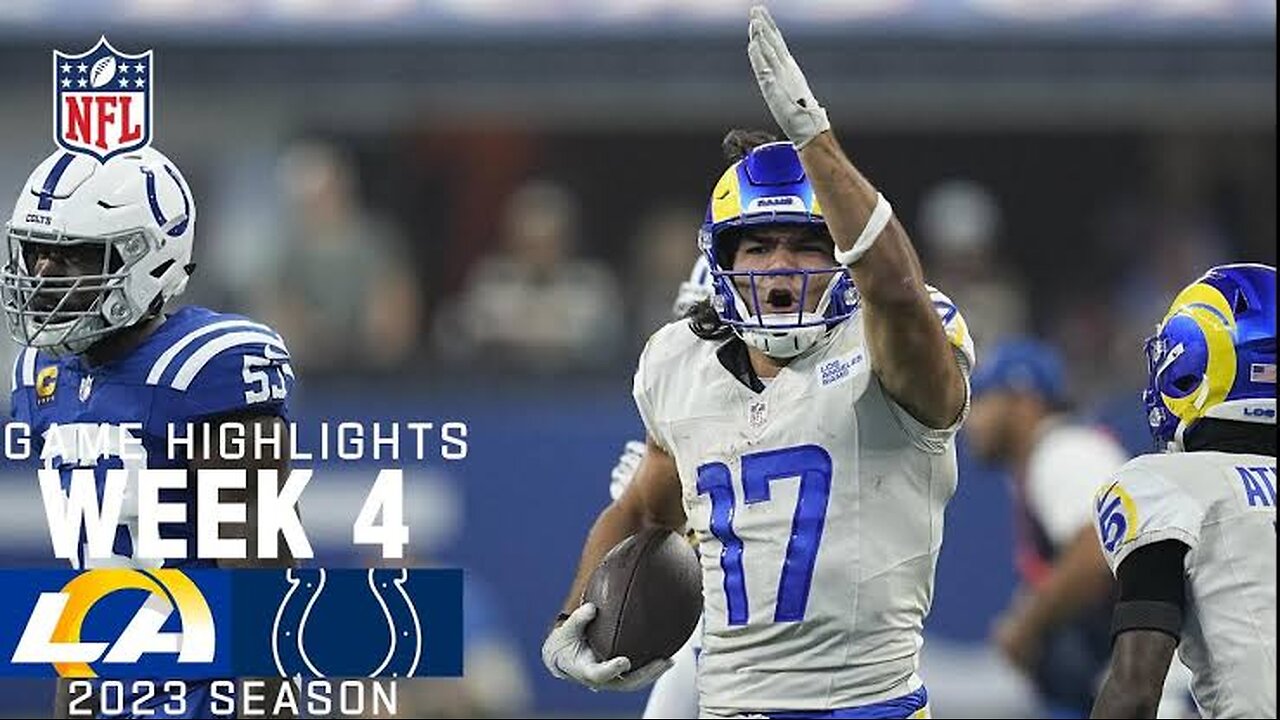 Los Angeles Rams vs. Indianapolis Colts | 2023 Week 4 Game Highlights