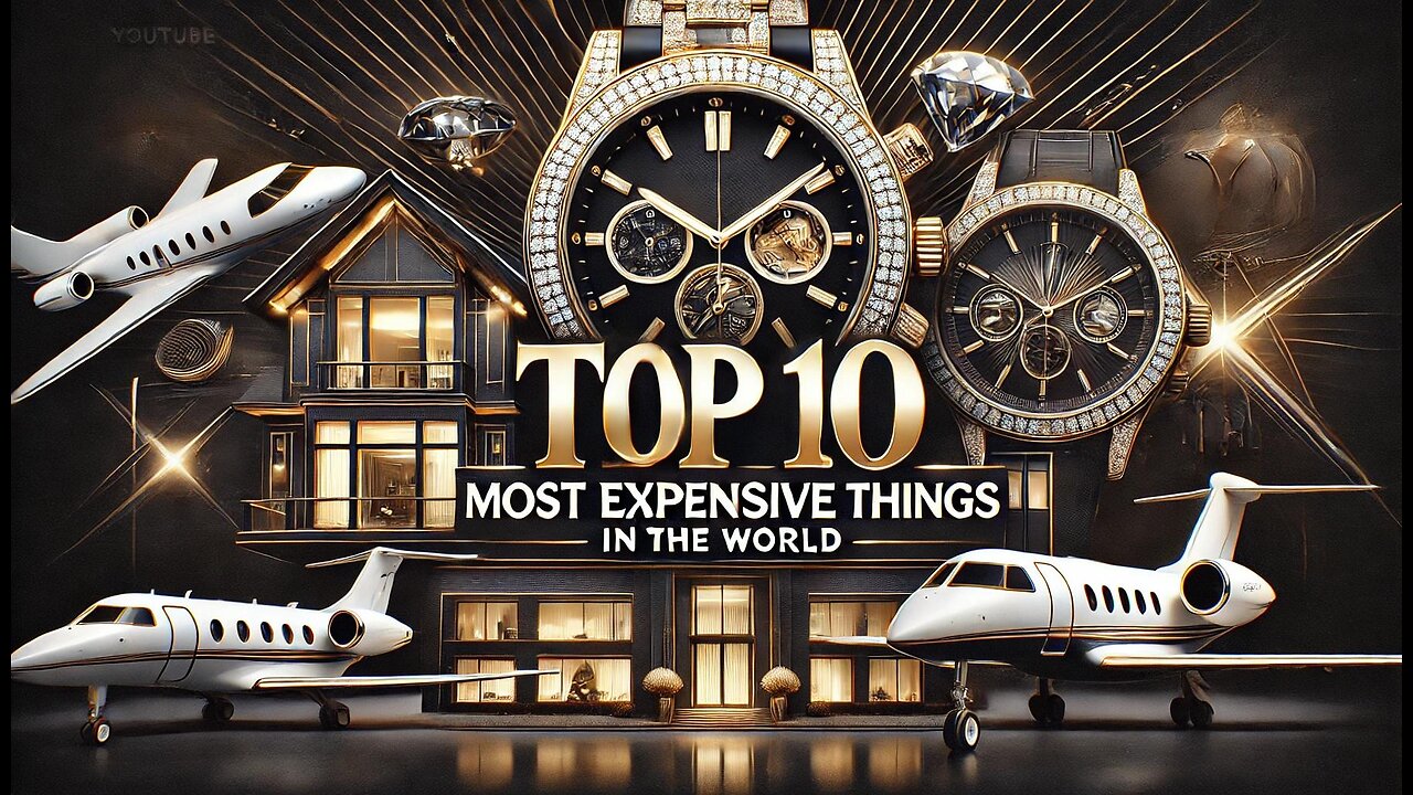 Top 10 Most Expensive Things in the World | Luxury Beyond Imagination