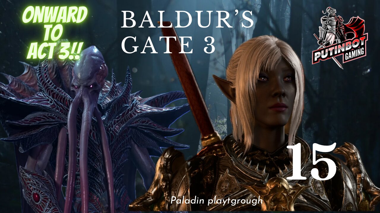 Let's Play a Paladin! - New Baldur's Gate 3 Paladin Playthrough