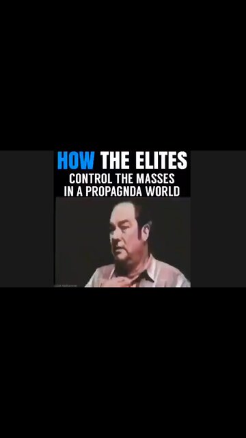 How the Elites Control the Masses