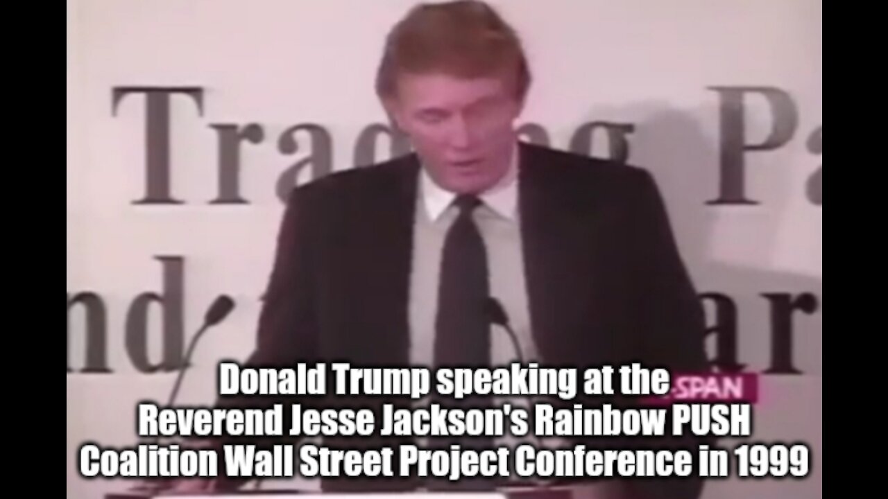 Donald J Trump Honoured by the Reverend Jesse Jackson