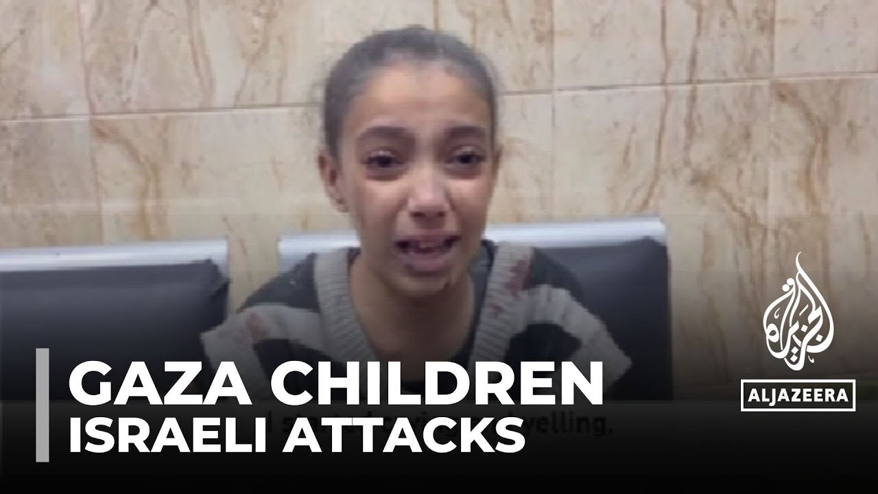 Hospitals in Gaza are overwhelmed by the number of children killed or injured in Israeli attacks