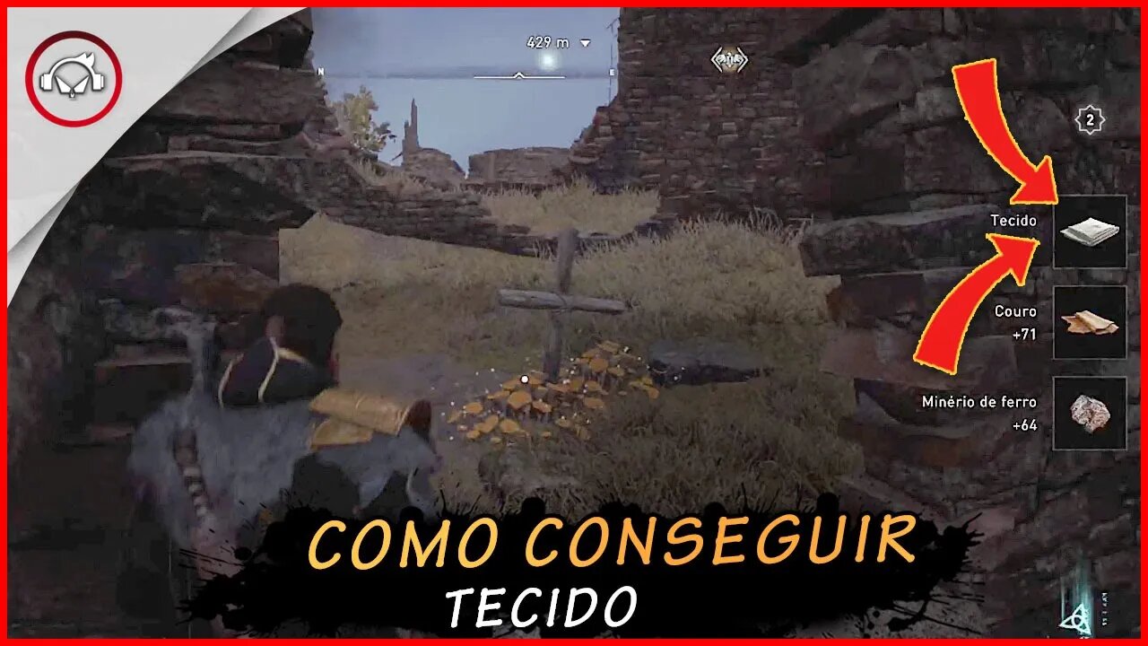 Assassin's creed valhalla, Como conseguir tecido | super dica