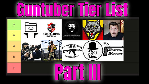 Guntuber List part III