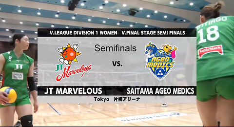 20240225 V-League Div1 Semifinal AGEO vs JT