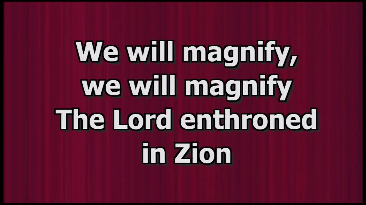 (Worship) From Everlasting to Everlasting / Your Work In Me / We will Magnify