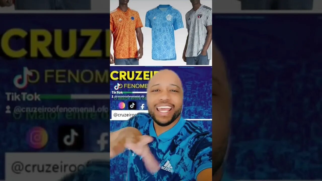 Por que as camisas de goleiro da Adidas são todas iguais? #cruzeiro #futebol #fy #receba #galo