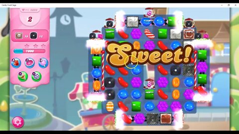 Candy Crush Level 5692 Talkthrough, 27 Moves 0 Boosters