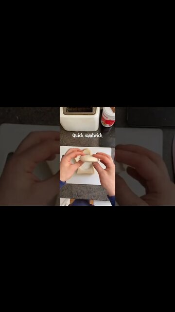 Quick sandwich in the toaster#sandwich #tips #shorts