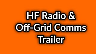 HF radio & off-grid communications