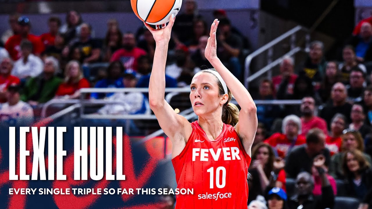 Every Single Lexie Hull Triple So Far This Season | Indiana Fever