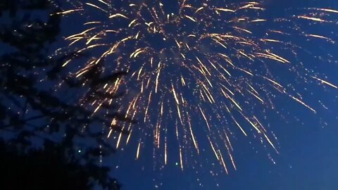 Ripley Music Festival 2018 Fireworks Featuring Campbell The Toast [Jittery camera]