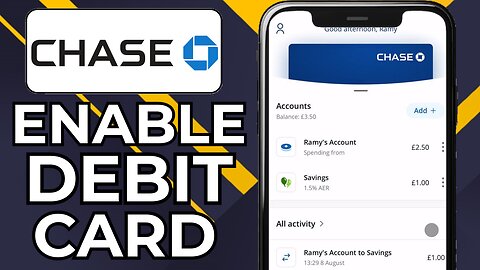 HOW TO ACTIVATE CHASE DEBIT CARD