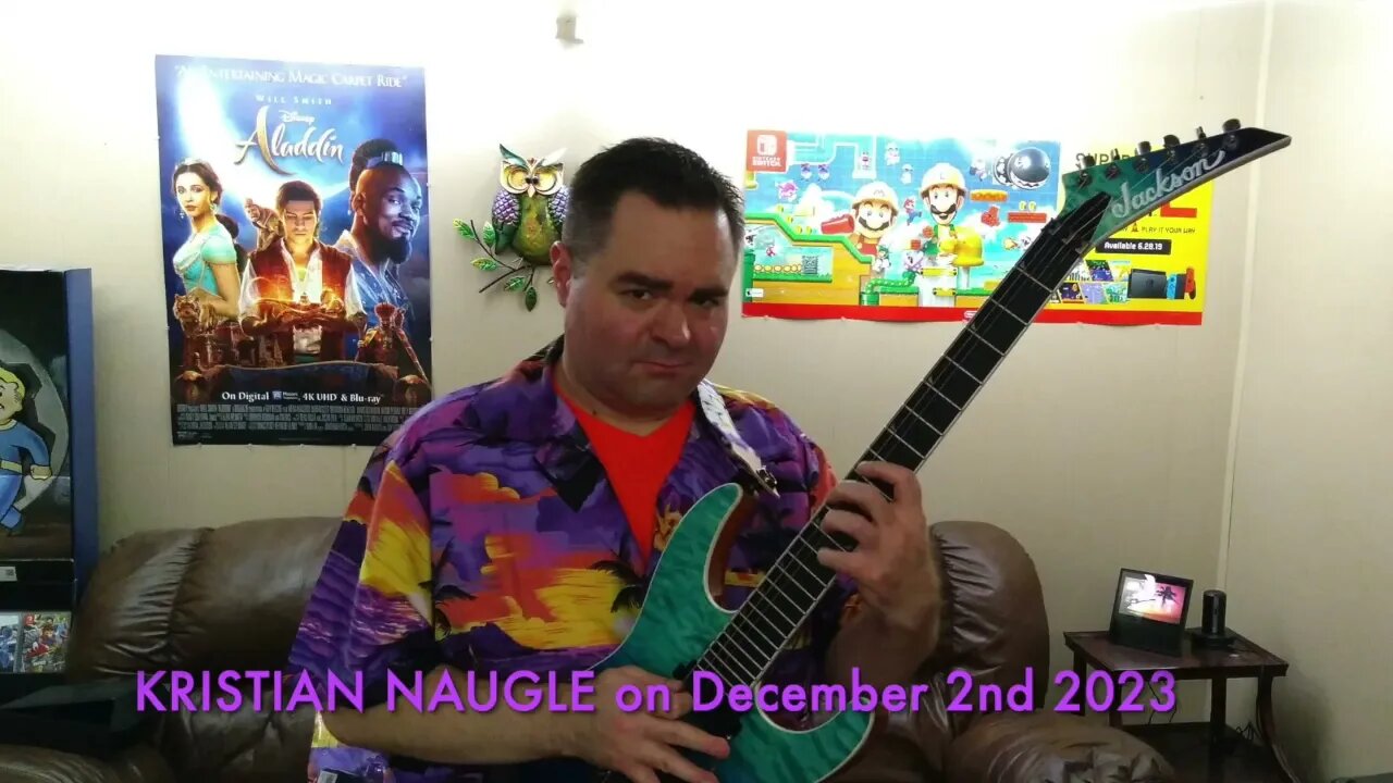 Kristian Naugle - December 2nd 2023 guitar practice