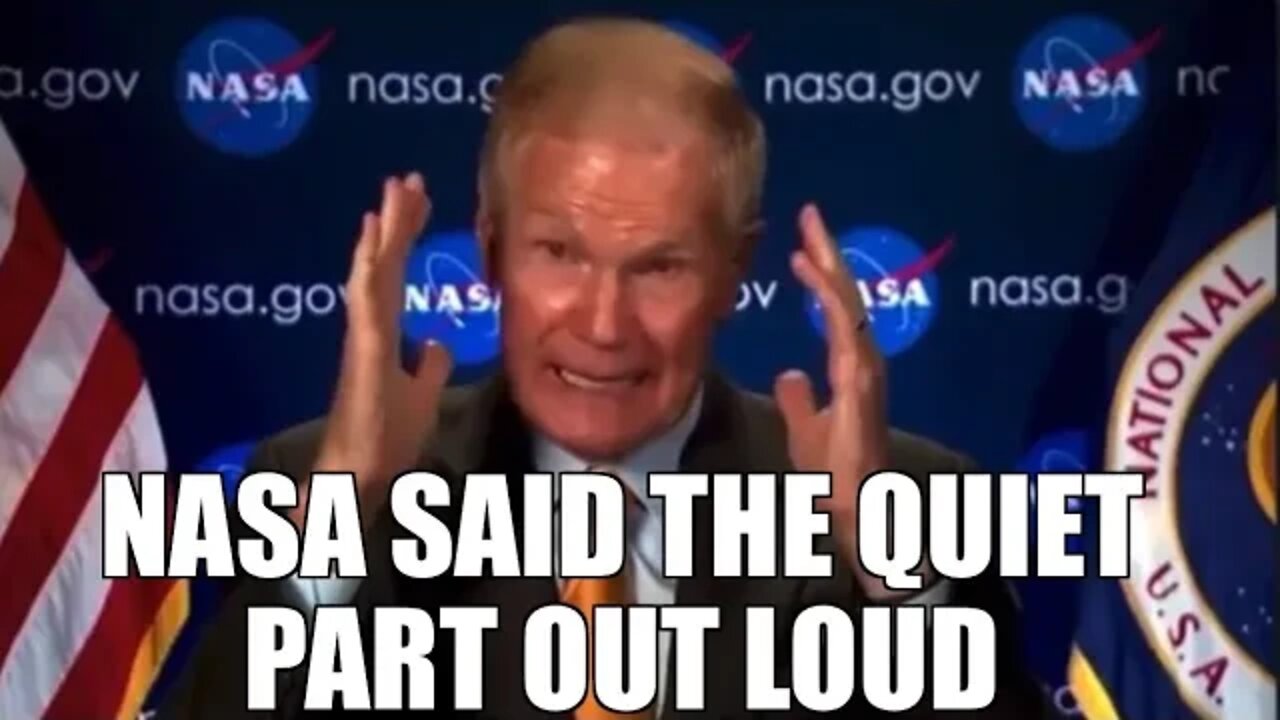 WHOA Did The Chief of NASA Bill Nelson just admit UFOs are real