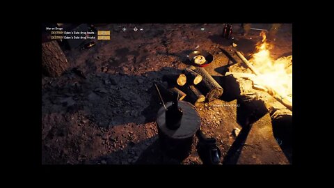 Far Cry® 5 singing to crash and burn