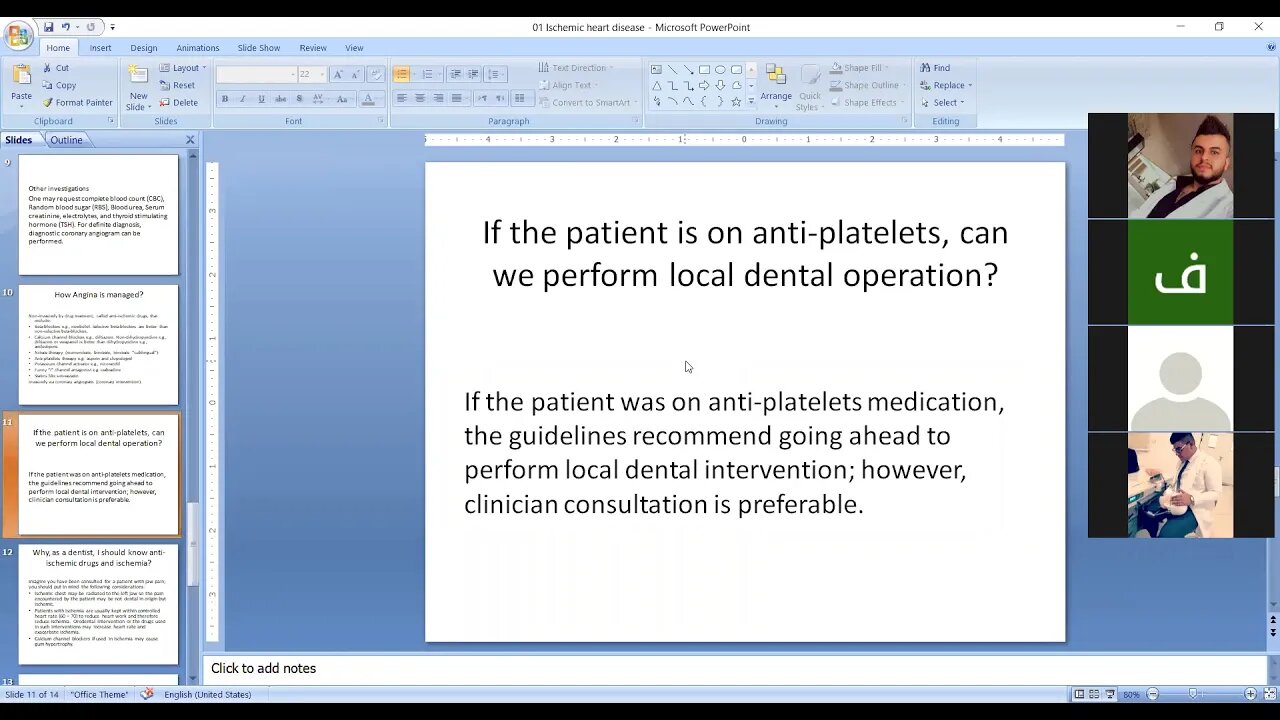 General medicine L2 (ischemic heart disease)