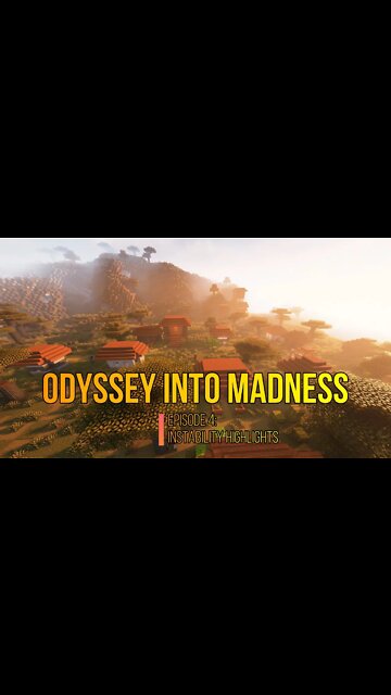 Minecraft: Odyssey into Madness (Episode 4: Instability Highlights) #Shorts