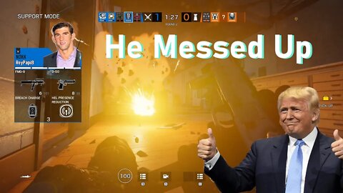 He Messed Up Rainbow Six Siege