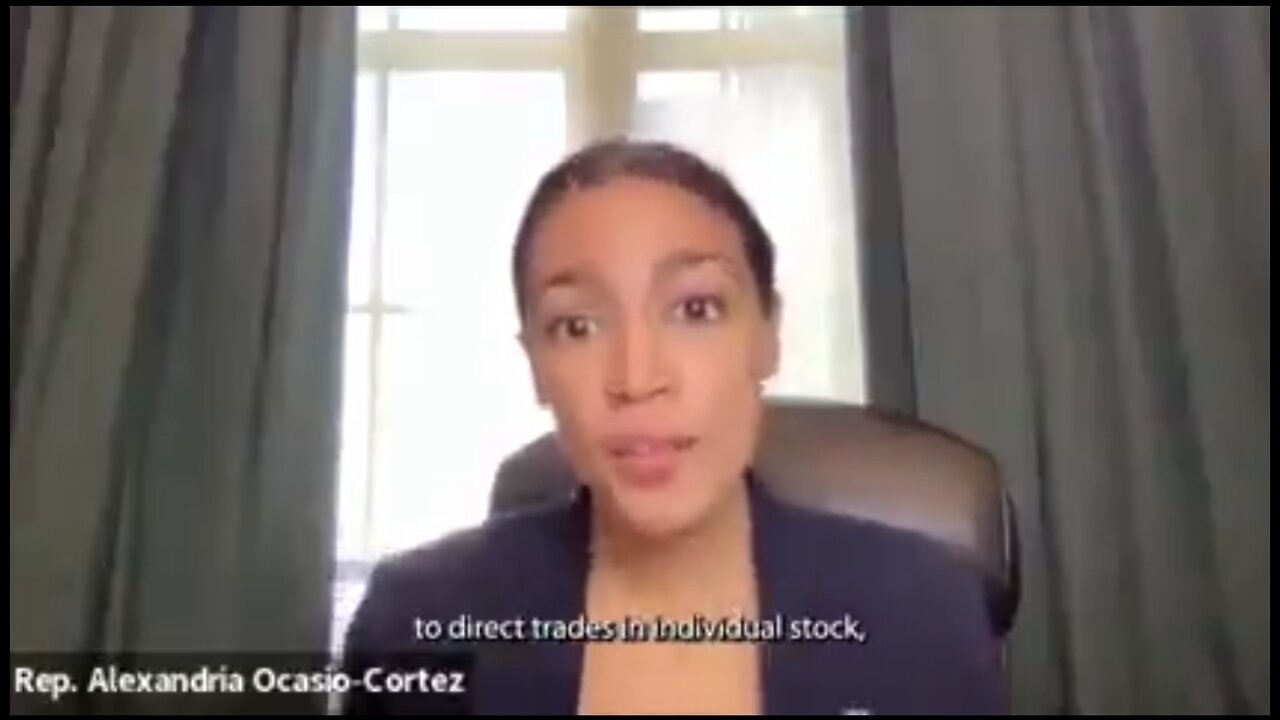 AOC: It’s Important We Ban the Ability for Members of Congress to Direct Trades in Individual Stocks