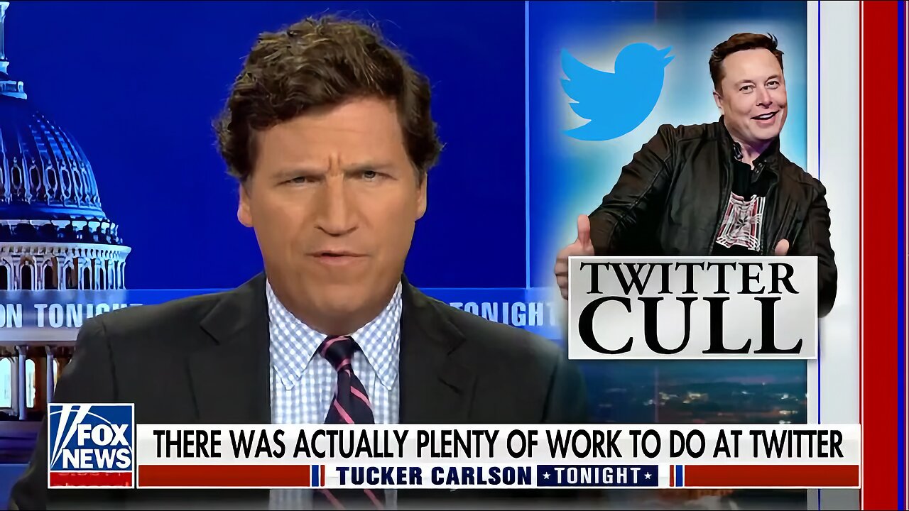 Tucker: Elon Musk Fired 80% of Twitter Staff and Now They Are Thriving