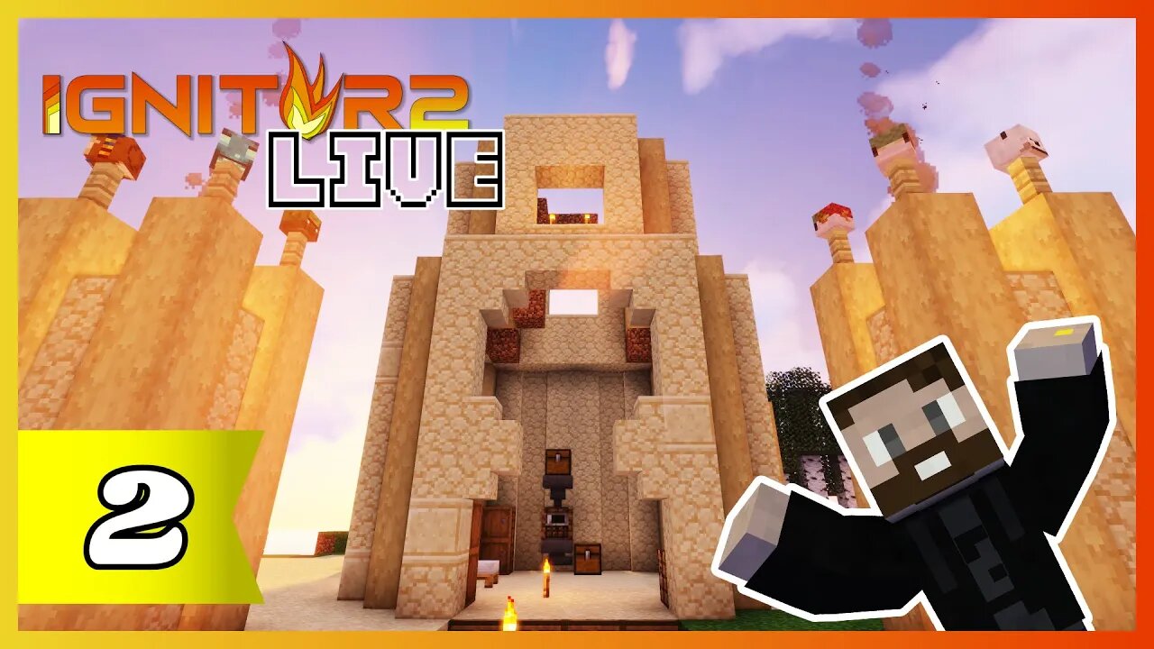 The Long Dig to build the Empire on 🔥Ignitor SMP Season 2 Minecraft Survival 1.19 [Live Stream]