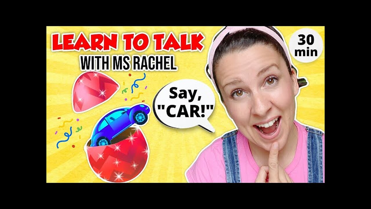 Learning with Ms Rachel - Learn Words and Colors for Toddlers - Educational Kids Videos - Animals