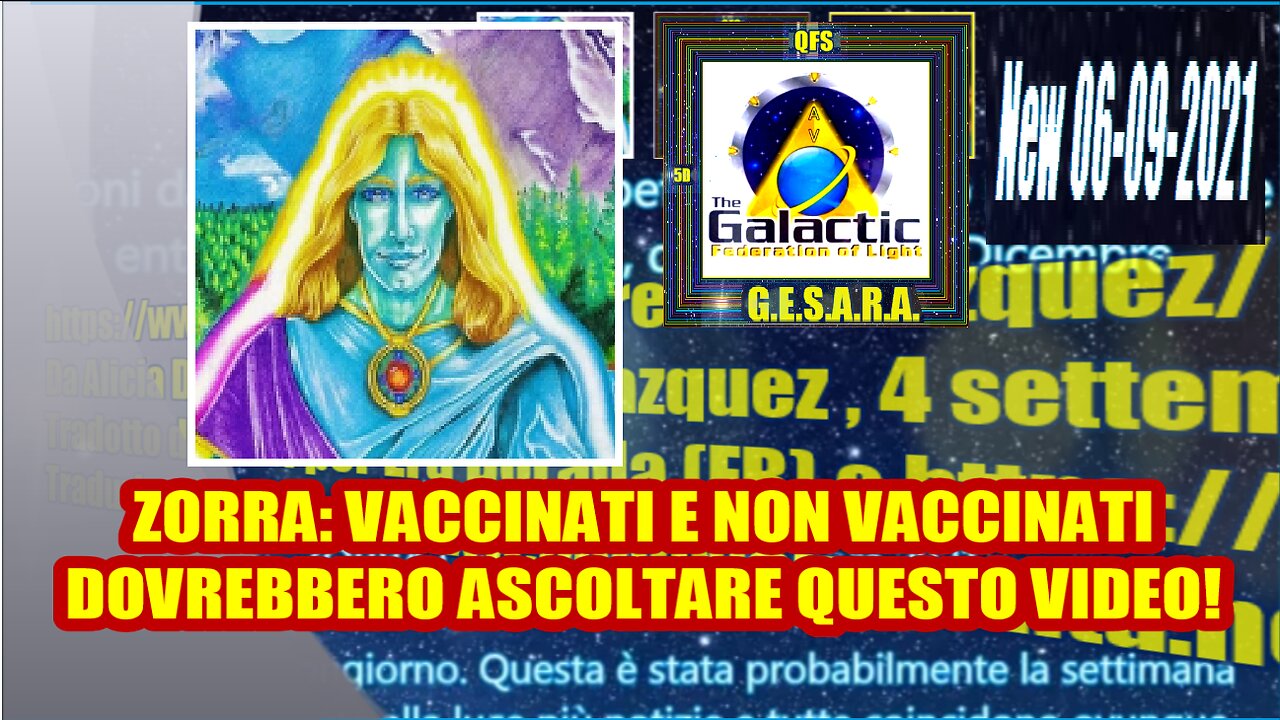 ZORRA: VACCINATI E NON VACCINATI DOVREBBERO ASCOLTARE QUESTO VIDEO!