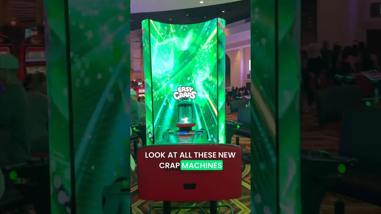 **NEW** Machines At Caesars! ✅🔥🎲 #LasVegas #Vegas #caesars #craps #blackjack #roulette #shorts